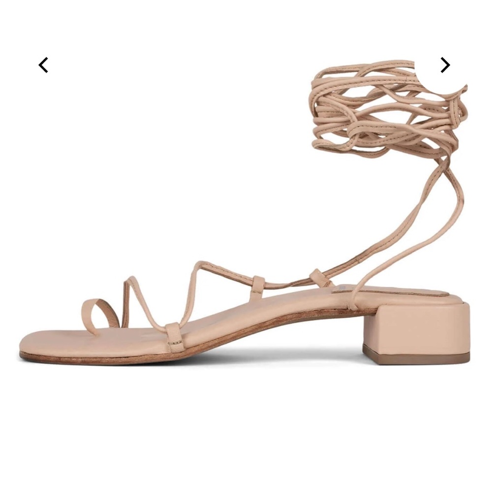 Women's Tan Strappy Sandals